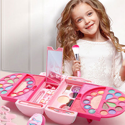 طقم مستحضرات التجميل الفاخر والرومانسي للفتيات