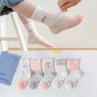 جوارب كرتون حيوانات للأطفال 