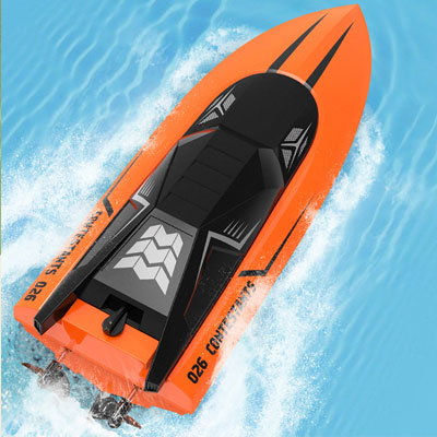 بطارية كبيرة زورق كهربائي سريع 2.4G للتحكم لاسلكي عن بعد