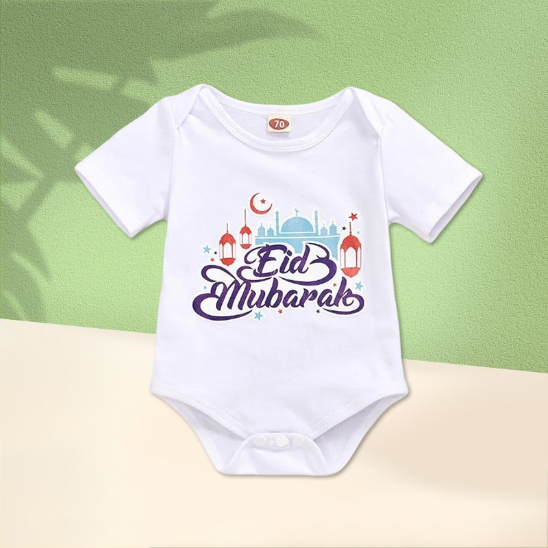 ذكر وأنثى الطفل الأبيض الحروف رومبير قطعة واحدة