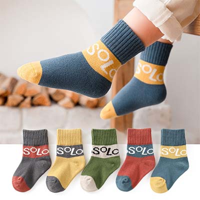 جوارب كرتوني لتهوية للأطفال