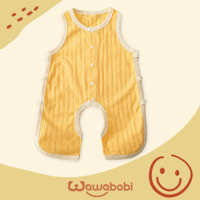 رومبير قطني مبطوع صيفي وفائق التهوية بلا اكمام