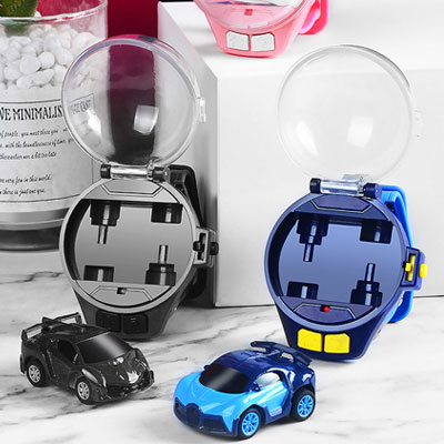 سيارة سباق التحكم بساعة اليد للأطفال 